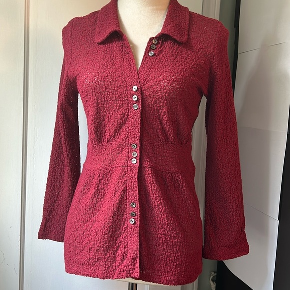 J. Jill Tops - J. Jill XS Stretch Lace Top